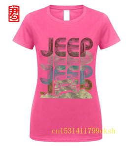 Vintage Jeeps Retro 70s Sunset Off Road Men Women Kids Gift T-Shirt