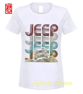 Vintage Jeeps Retro 70s Sunset Off Road Men Women Kids Gift T-Shirt